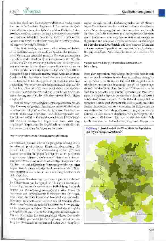 Vorschauseite 2: Qualität und Transparenz psychiatrischer Behandlung und Rehabilitation
