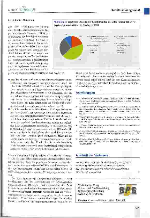 Vorschauseite 4: Qualität und Transparenz psychiatrischer Behandlung und Rehabilitation