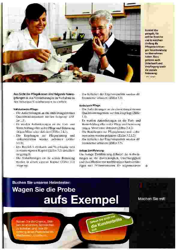 Vorschauseite 2: Präzisierungen waren längst notwendig