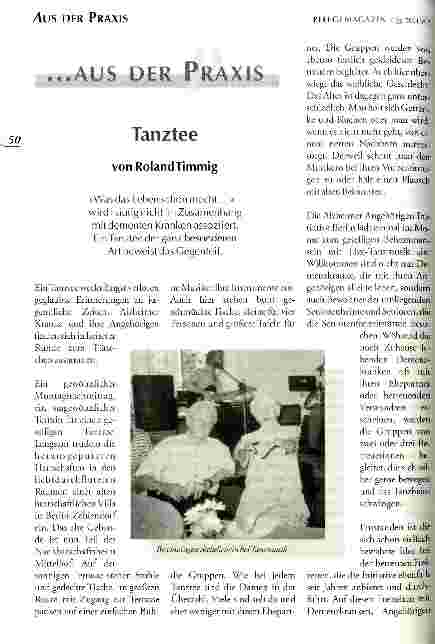 Vorschauseite 1: Tanztee