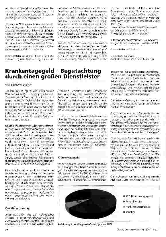 Vorschauseite 6: Zur Diskussion gestelltDialogforum Pluralismus und seriöses Therapieren