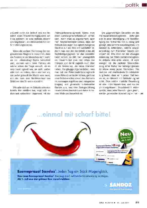 Vorschauseite 2: Das ungeborene Kind als Produkt?