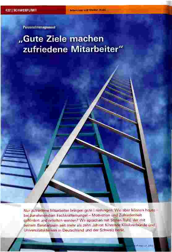 Vorschauseite 1: Gute Ziele machen zufriedene Mitarbeiter