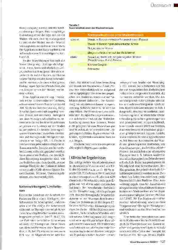 Vorschauseite 2: Biochirurgie mit Maden