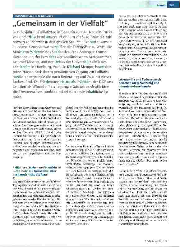 Vorschauseite 1: „Gemeinsam in der Vielfalt