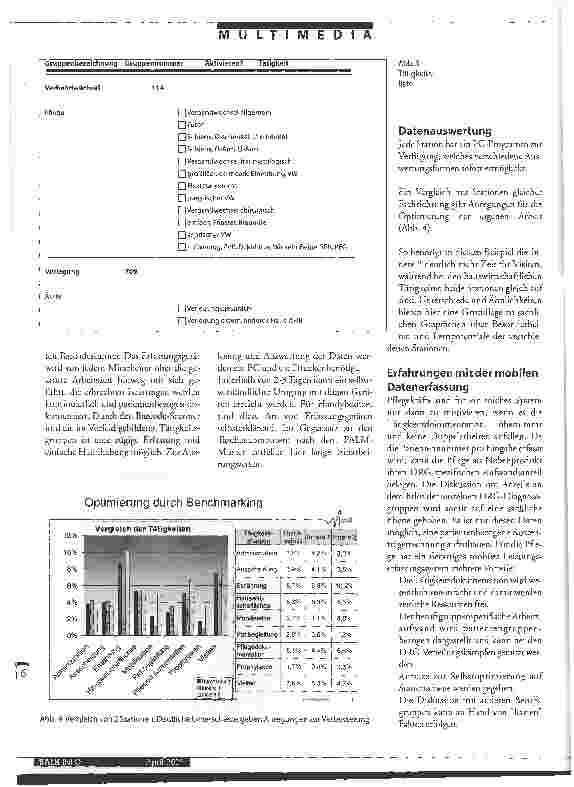 Vorschauseite 3: Mobile Leistungserfassung im Krankenhaus Chancen für die Pflege