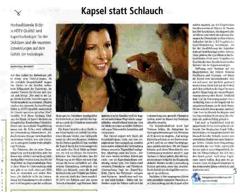 Vorschauseite 1: Kapsel statt Schlauch