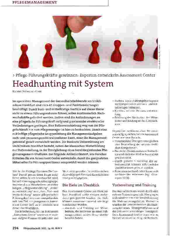 Vorschauseite 1: Headhunting mit System