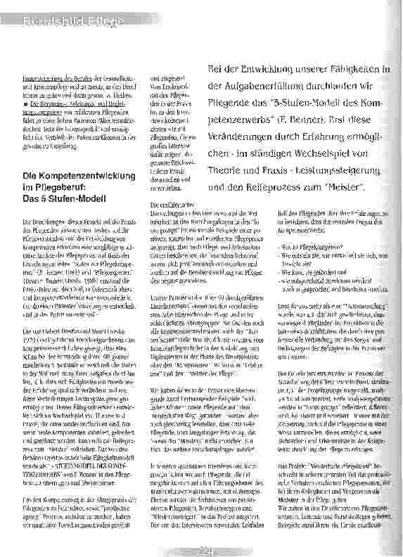 Vorschauseite 3: Meisterhafte Pflegekunst Evidence Based Nursing-Kongress, Bad Ischl: Projektbericht