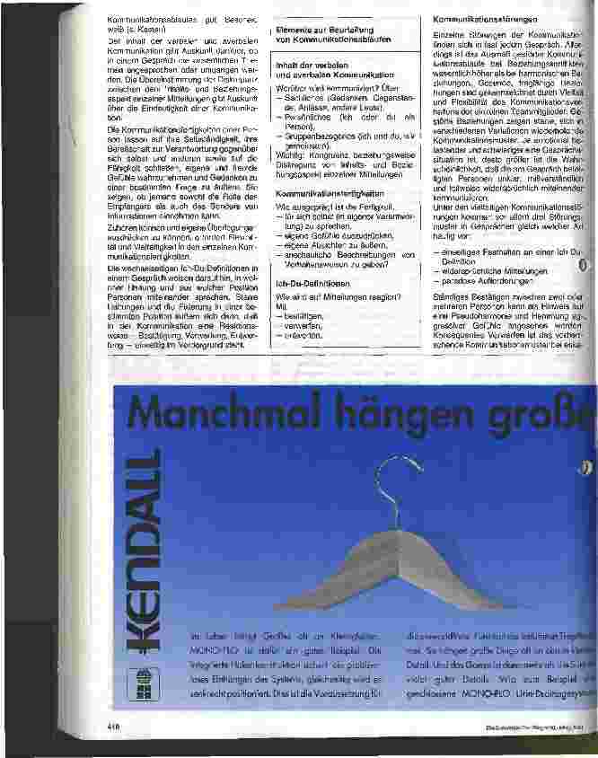 Vorschauseite 4: Die neue Pflege - ein holistisches Modell 3. Folge: Die psychosoziale Betreuung der Klienten