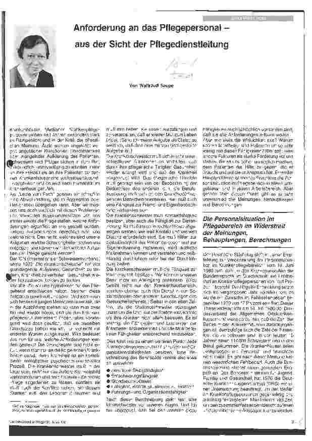 Vorschauseite 1: Anforderungen an das Pflegepersonal