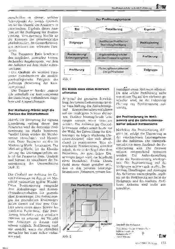 Vorschauseite 2: Handlungsspuelräume durch ProfilierungDie Unterscheidung vom Wettbewerb wird immer wichtiger