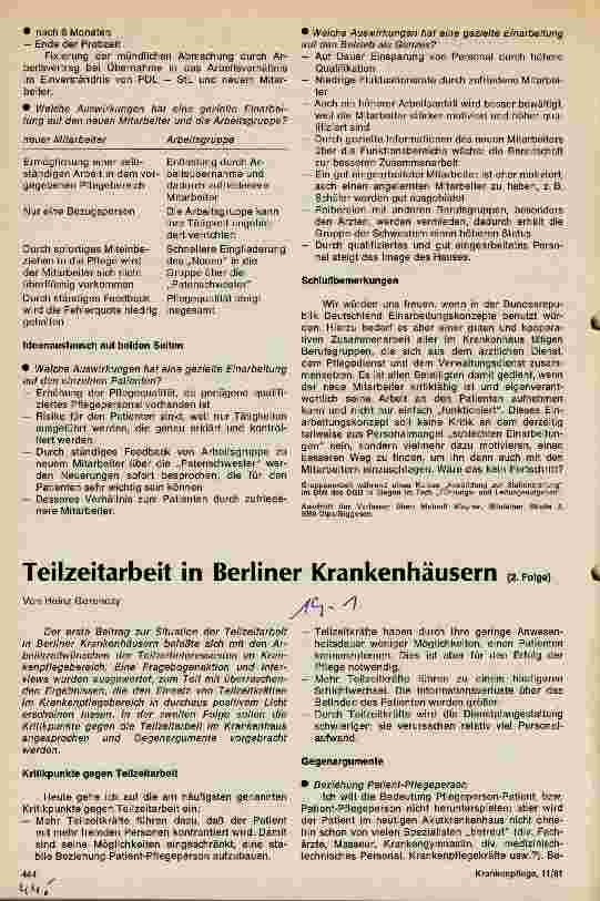 Vorschauseite 2: Einarbeitungskonzept neuer Mitarbeiter für eine Station 2. Folge und Schluß