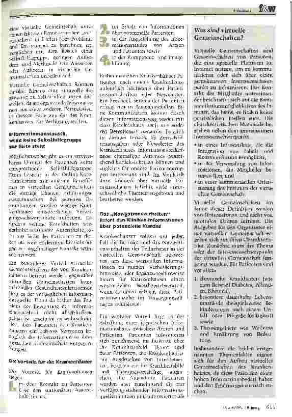 Vorschauseite 2: Ein Online-Angebot, das E-Business mit Marketing und Wissenschaft verbindet.