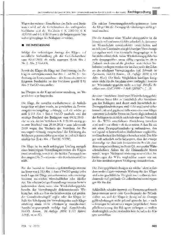 Vorschauseite 3: Zur Anwendbarkeit der GewO im WTG NRW -Unterschiede zwischen dem WTG NRW und dem HeimG