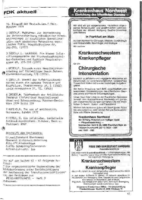 Vorschauseite 5: Von der Infektionskette zur Hygienekette