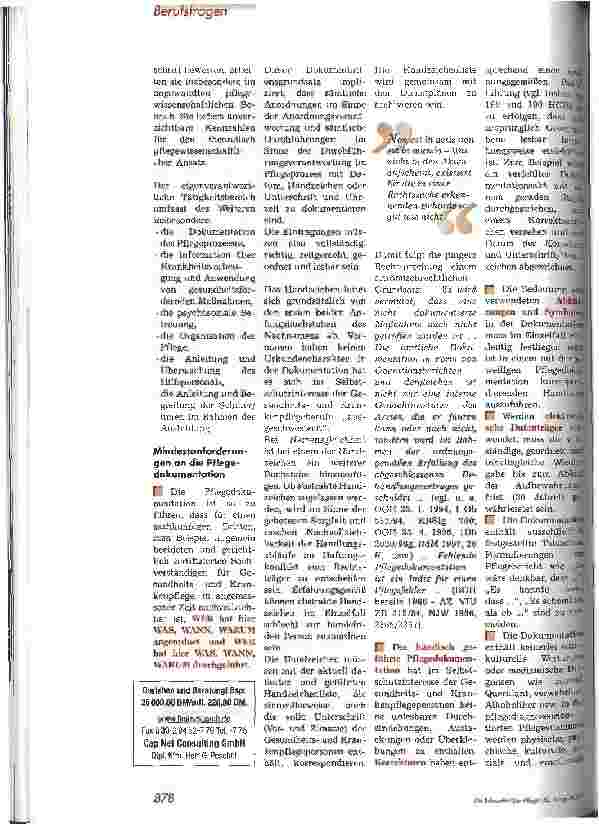 Vorschauseite 3: Eigenund mitverantwortliche Tätigkeitsbereiche in der Gesunheitsund Krankenpflege Österreichs