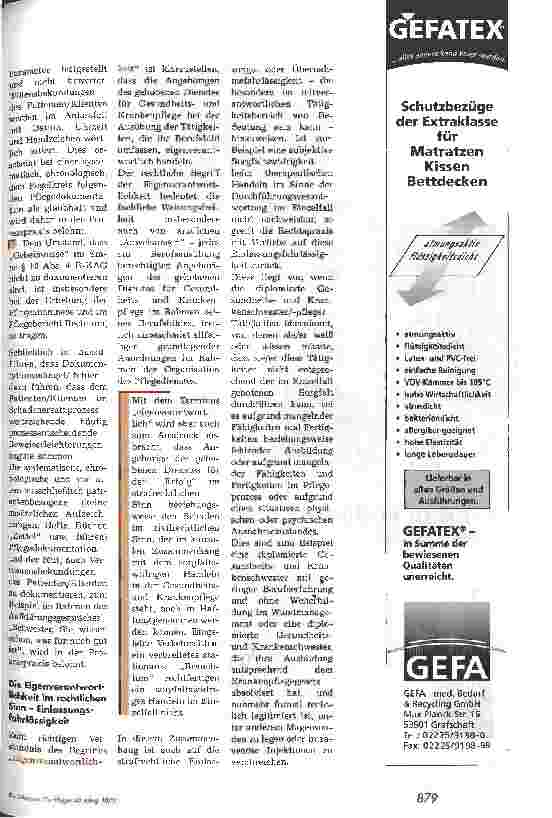 Vorschauseite 4: Eigenund mitverantwortliche Tätigkeitsbereiche in der Gesunheitsund Krankenpflege Österreichs