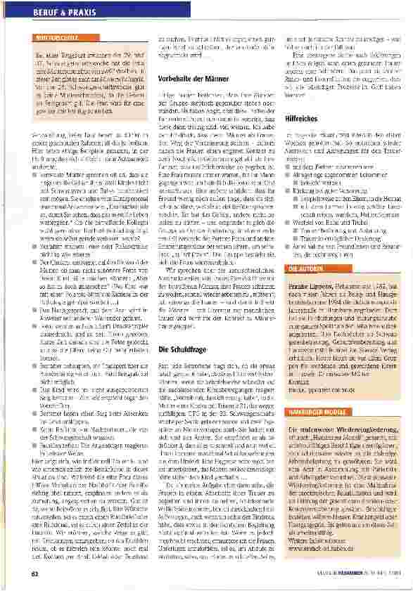 Vorschauseite 3: Rückbildung und Gespräche für verwaiste Mütter Teil 2