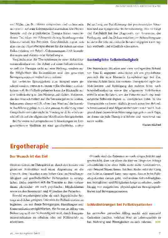 Vorschauseite 6: Lindern und trösten