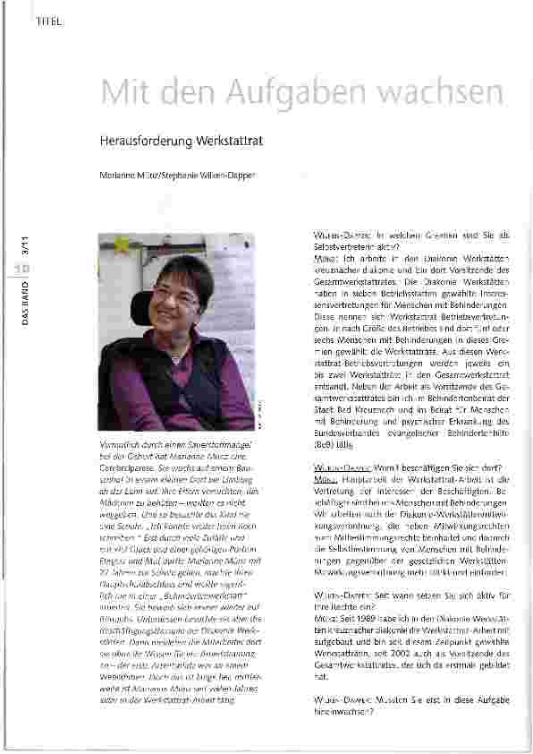 Vorschauseite 1: Mit den Aufgaben wachsen