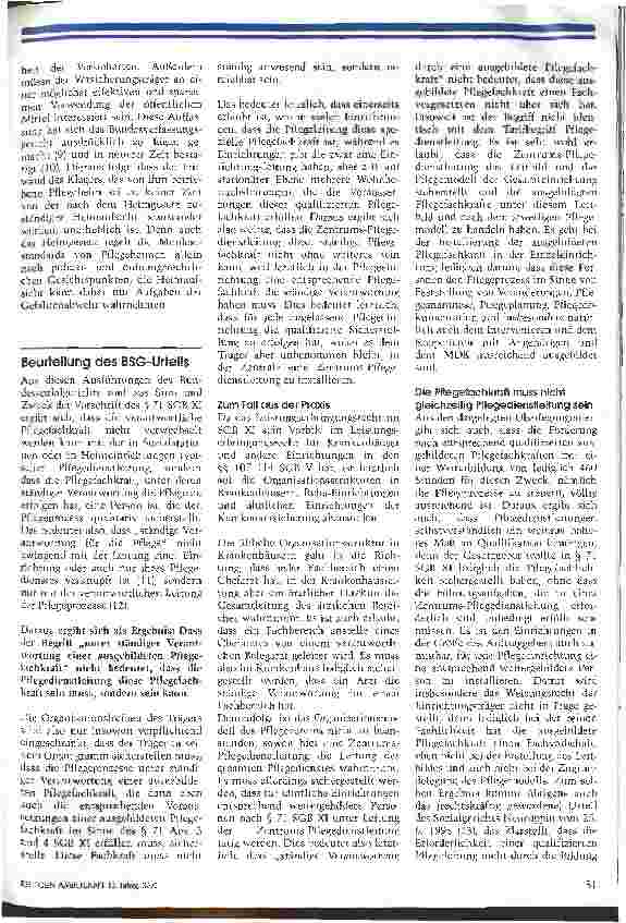 Vorschauseite 4: Streitpunkt Personalausstattung
