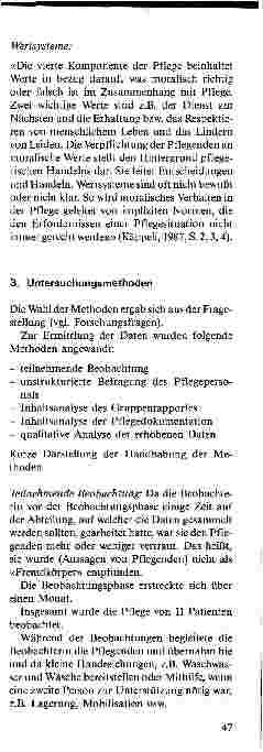 Vorschauseite 3: Offizielle und inoffizielle Inhalte der Pflege
