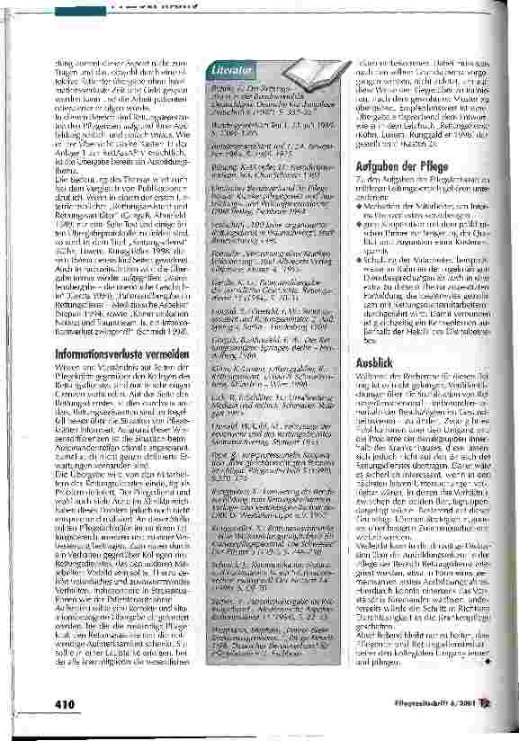 Vorschauseite 5: Interdisziplinäre Zusammenarbeit lässt zu wünschen übrig