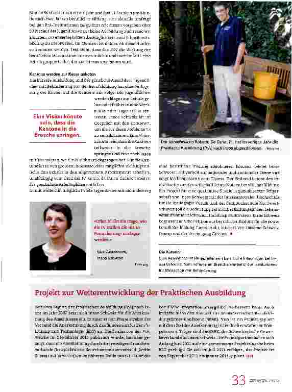 Vorschauseite 2: Für einen Job im allgemeinen Arbeitsmarkt brauchts Qualifikationen