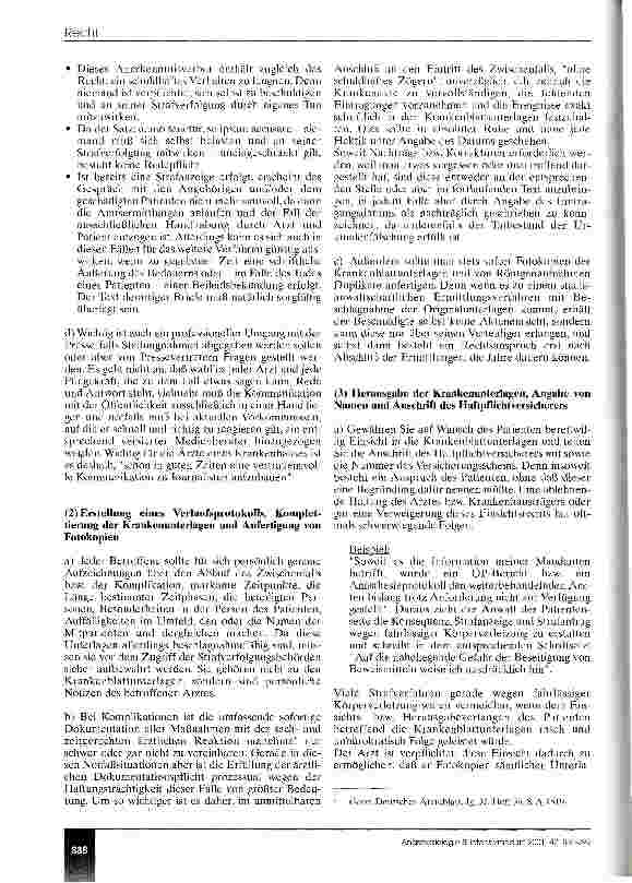 Vorschauseite 4: Verhalten nach einem Zwischenfall Der juristische Notfallkoffer