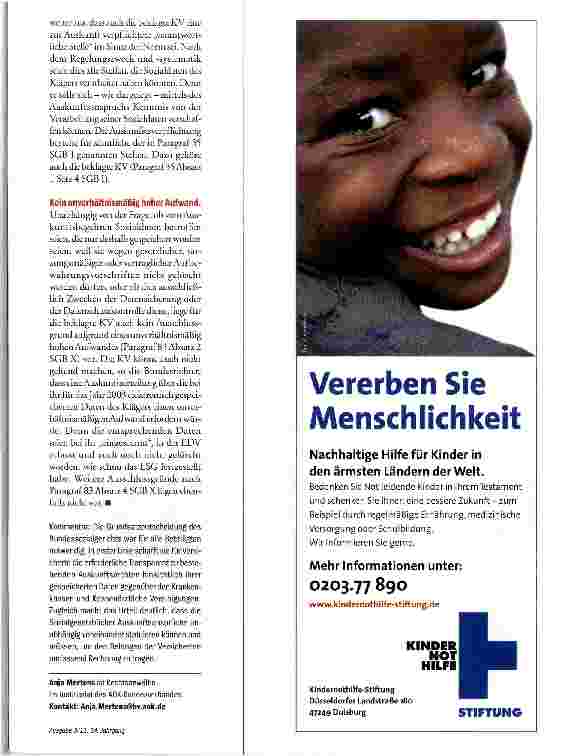Vorschauseite 2: Patient darf seine Daten abfragen