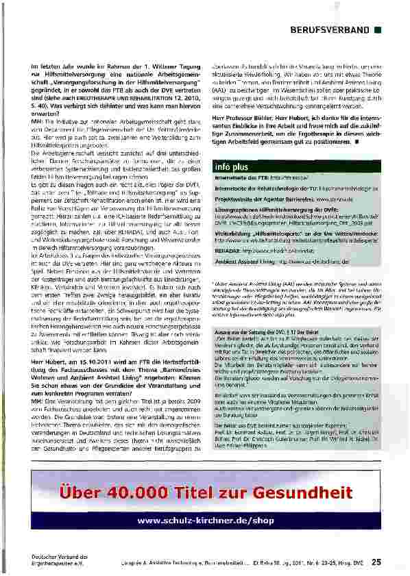 Vorschauseite 3: Assistive Technologie, Barrierefreiheit und universelles Design: Zur Positionierung der Ergotherapie