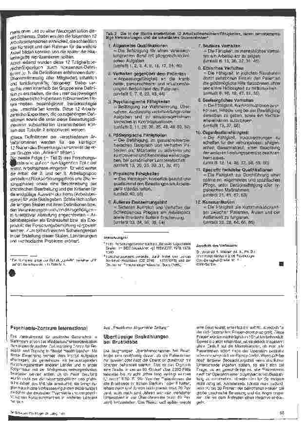 Vorschauseite 6: Zur Bewertung der Arbeitsleistung und Güte von Personal in Krankenhaus - Organisationen Teil I