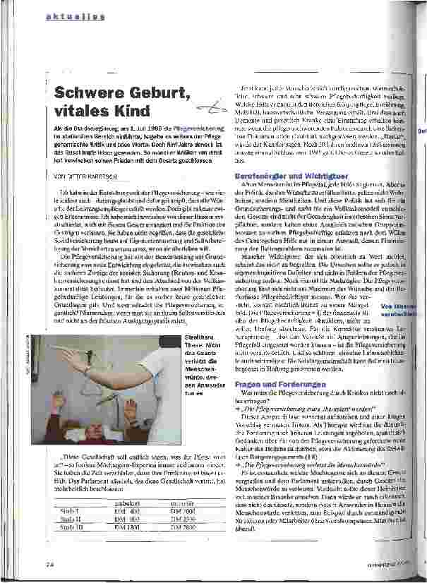 Vorschauseite 1: Schwere Geburt, vitales Kind