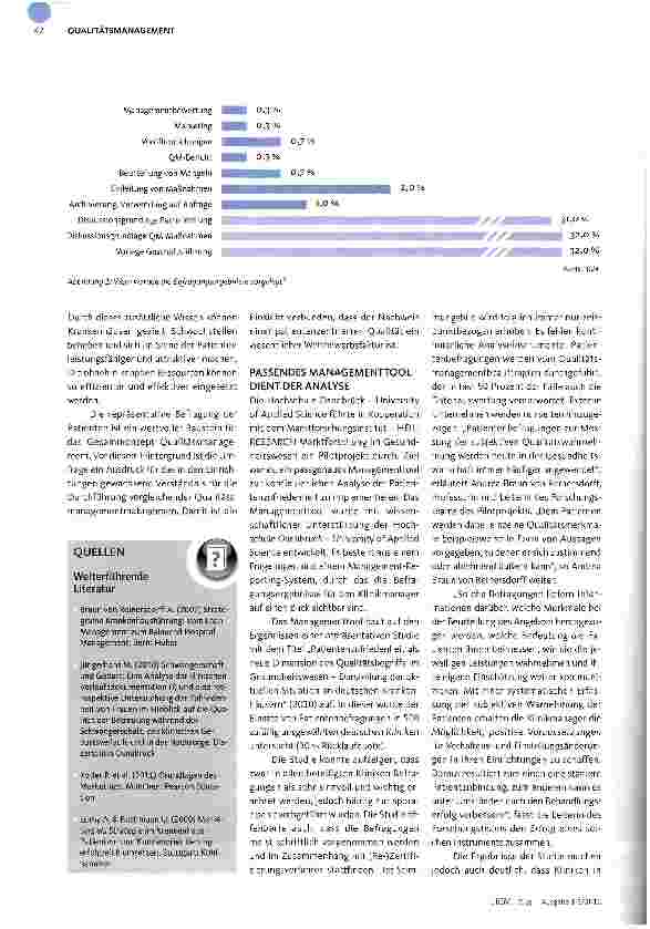 Vorschauseite 3: MARKETINGINNOVATIONENZukunft sichern durch zufriedene Patienten
