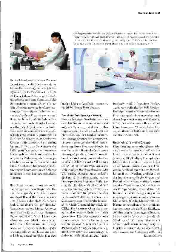 Vorschauseite 2: Lukrative Nische