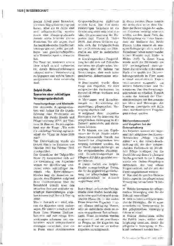 Vorschauseite 2: Wie versorgen wir die Patienten von morgen?