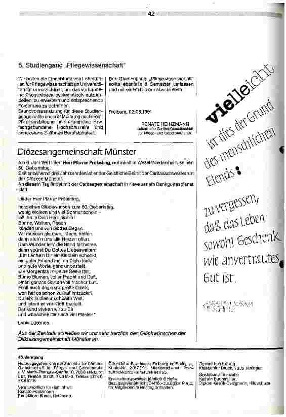 Vorschauseite 3: Positionspapier - Ausund Weiterbildung in den Pflegeberufen
