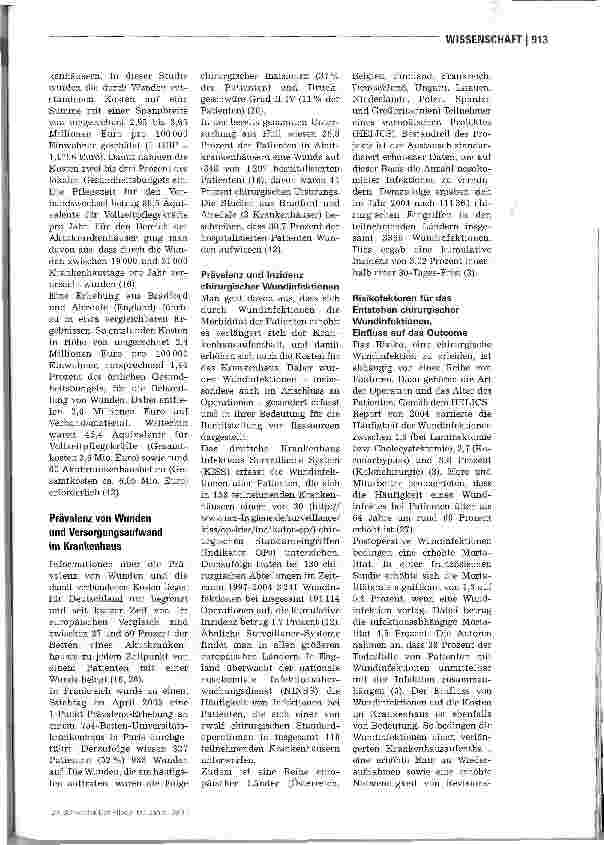 Vorschauseite 2: Was kostet eine Wundbehandlung und wie häufig wird sie durchgeführt?