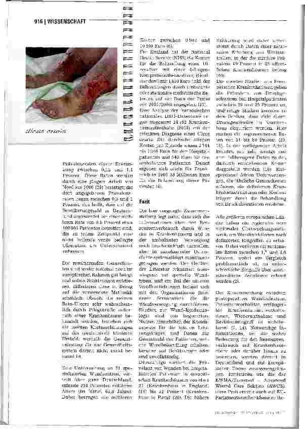 Vorschauseite 5: Was kostet eine Wundbehandlung und wie häufig wird sie durchgeführt?