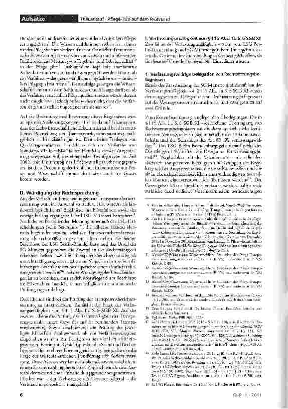 Vorschauseite 2: Der Pflege-TÜV auf dem Prüfstand - Ist die Transparenzberichterstattung transparent?