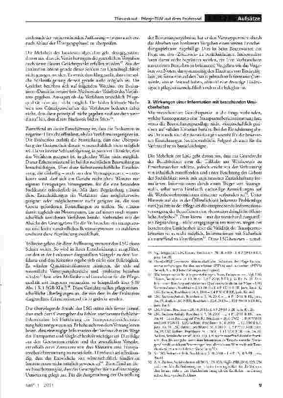Vorschauseite 5: Der Pflege-TÜV auf dem Prüfstand - Ist die Transparenzberichterstattung transparent?