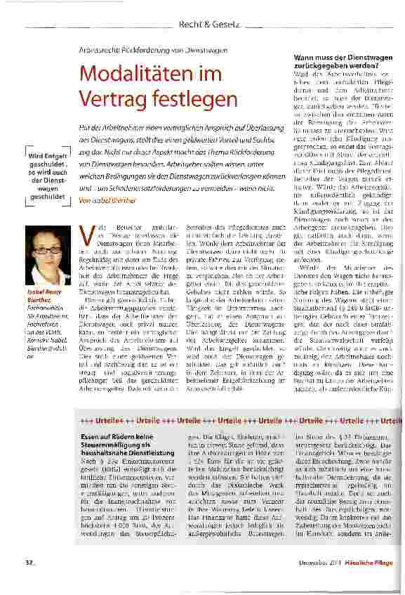 Vorschauseite 1: Modalitäten im Vertrag festlegen