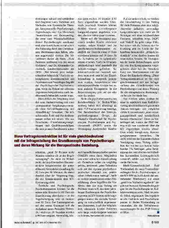 Vorschauseite 2: Erstgespräch in drei Tagen
