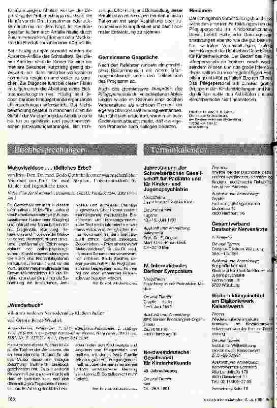 Vorschauseite 3: Fortbildung des Pflegepersonals in der Pädiatrie - am Beispiel einer halbtagsveranstaltung in Altötting