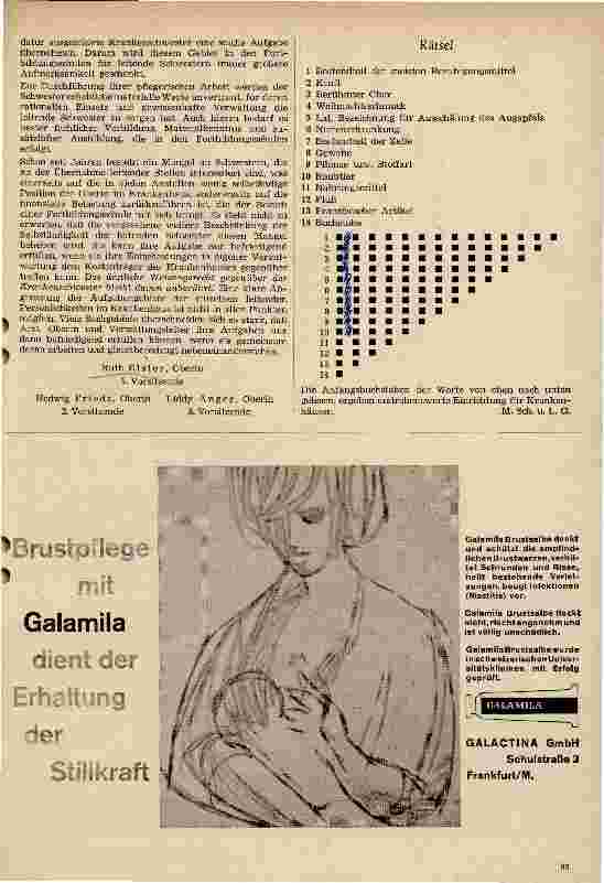 Vorschauseite 2: Resolution der Deutschen Schwesterngemeinschaft zur neuen Mustersatzung für Krankenanstalten