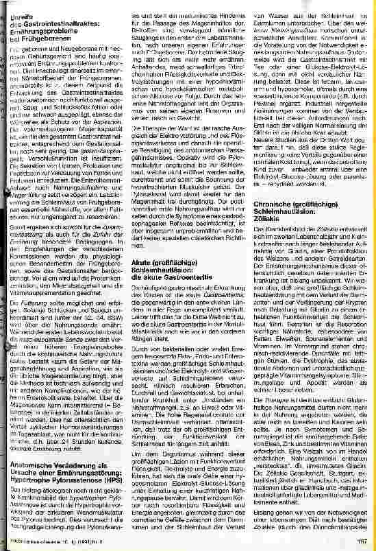 Vorschauseite 2: Ernährungsprobleme bei gastrointestinalen Erkrankungen