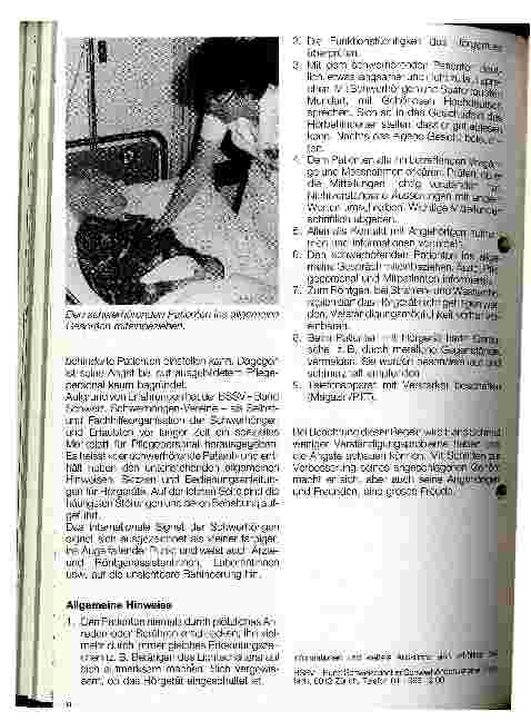 Vorschauseite 4: Der schwerhörende Patient Schwerhörigkeit - eine unsichtbare Behinderung