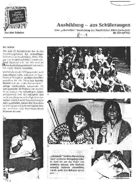 Vorschauseite 1: Ausbildung - aus Schüleraugen