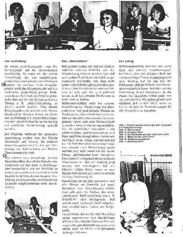 Vorschauseite 2: Ausbildung - aus Schüleraugen